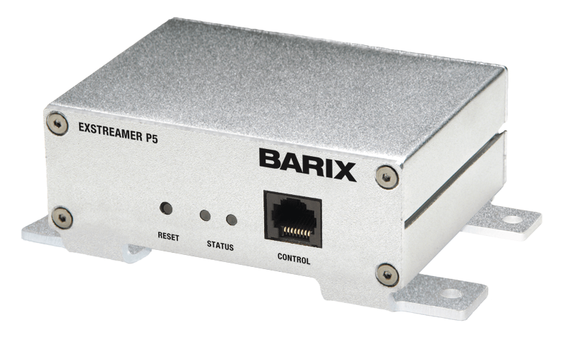 Barix Exstreamer P5 Audio Over IP Decoder PoE Powered Broadcast